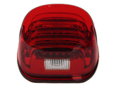 Custom Dynamics Brake & Tail Lights ProBeam Low Profile LED Taillight with Top Number Plate Window